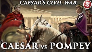 Caesar against Pompey  Great Roman Civil War DOCUMENTARY [upl. by Nahsad]