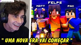 PAC explicando o que é ARKANIS a nova série de MINECRAFT [upl. by Niwrud]