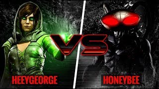 AMAZING ENCHANTRESS COMBOS HeeyGeorge Enchantress vs HoneyBee Black Manta [upl. by Beale]