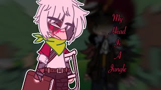 My Head Is A Jungle  TW🩸PINK BLOOD  SCARS  EburneanTommy AU Made by Blubluby  Gacha DSMP [upl. by Dric932]