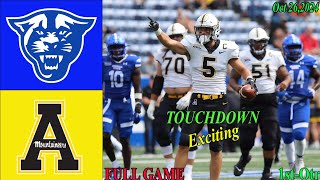 Georgia State Panthers Vs App State Mountaineers Game Highlights WEEK 9 Oct 262024  NCAAF Today [upl. by Keldah]