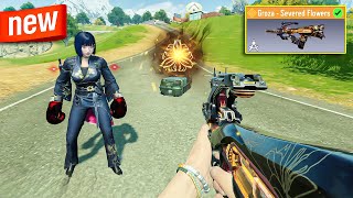 NEW LEGENDARY Groza Severed Flowers IN COD MOBILE [upl. by Hallsy]