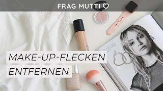 MakeupFlecken einfach entfernen  Frag Mutti Fleckenfibel 🧺💄 [upl. by Nico]