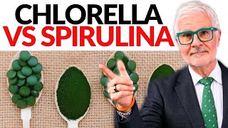 Spirulina vs Chlorella Boost Your Mitochondrial Health with Algae Supplements  Dr Steven Gundry [upl. by Aihtiekal810]