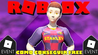 COMO CONSEGUIR OBJETOS  EVENTO FC BARCELONA ROBLOX [upl. by Yznyl]