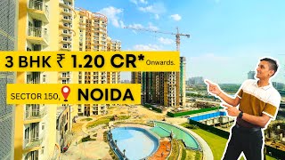 READY TO MOVE FLAT IN NOIDA  3 BHK 1625 SQFT 😎 120 CR ONWARDS  SECTOR 150 NOIDA [upl. by Anirbys]