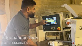 Biesse Edgebander Maintenance Error Cleared Akron 1300 [upl. by Yurt373]