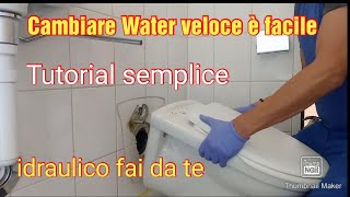 Come cambiare vaso sospesotutorial semplice [upl. by Ladew]