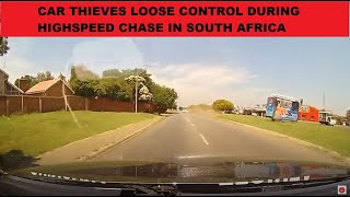 Live chase of carjacked Polo in Boksburg [upl. by Nerrawed794]