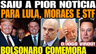 BOMBA NESSA QUINTA SAIUU A PIOR NOTÍCIA PARA LULA MORAES E STF TRUMP CUMPRIU A PROMESSA DESESPE [upl. by Nnylakcaj367]