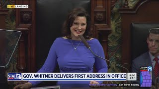 Gov Gretchen Whitmers State of the State address [upl. by Htebaras487]