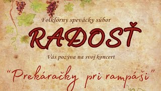 TÉMA Prekáračky pri rampáši  pozvánka na koncert FSS Radosť [upl. by Ambros951]