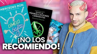 LOS 10 PEORES LIBROS DEL 2020 😭 Mis peores lecturas  Josu Diamond [upl. by Nedrob814]