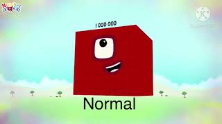 NUMBERBLOCKS FANMADE 1000000 SOUND EFFECT IN 10 VARIATIONS [upl. by Cheyne]