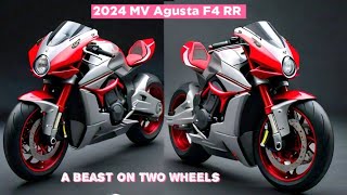 quotSleek Sophisticated and Super Fast 2024 MV Agusta F4 RRquot [upl. by Morna509]