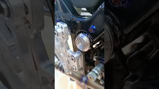 RAIDER 150 FI  HANDLATHE PIVOT AXLE COVER  MONTAGE motovlog trending montage [upl. by Dola]