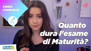 Quanto dura lesame orale di maturità I Maturità 2025 [upl. by Chuah]