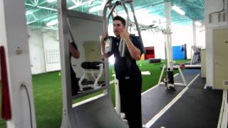 Matt Joyce Training on the Ground Force 360 at cooper speed strength [upl. by Lali808]