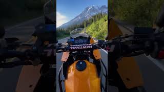 2018 KLR 650 ride up to Paradise Mount Rainier Washington [upl. by Ophelie]