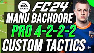 META PRO 4222 CUSTOM TACTICS amp INSTRUCTIONS FORMATION GUIDE  EA FC 24 [upl. by Ennasus]