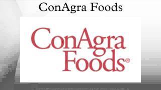 ConAgra Foods [upl. by Drawde933]