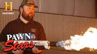 Pawn Stars Chumlee Gets Burned on a Big Gamble Season 16  History [upl. by Neitsirk]