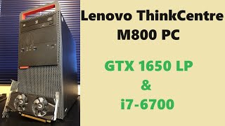 Lenovo ThinkCentre M800 Upgraded GTX 1650 amp i76700 Gaming in 2024 [upl. by Eurydice]