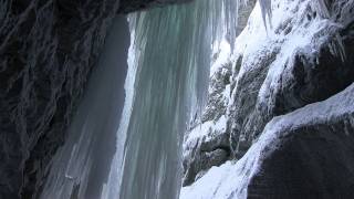 GarmischPartenkirchen Partnachklamm Februar 2012 [upl. by Germann]