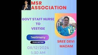 Sree Devi madam Testimony [upl. by Agripina367]