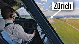 Mein erster Flug nach Zürich Ich nehme euch mit AeroNewsGermany [upl. by Serafine]