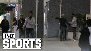 Odell Beckham Jr Dance Off In Front Of Famed LA Strip Club  TMZ Sports [upl. by Epillihp]