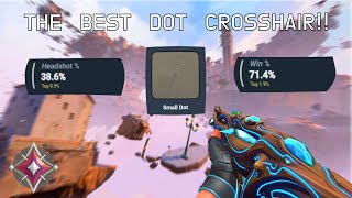 THE BEST DOT CROSSHAIR IN VALORANT [upl. by Thorwald]