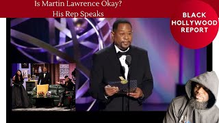 Martin Lawrence Team Responds to quotHealthquot Concerns at the Emmys [upl. by Starks]