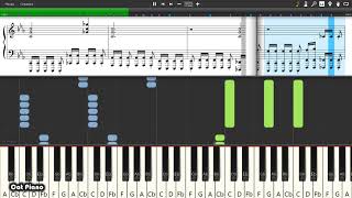 Lorne Balfe  From the Shadows From Black Widow  Piano tutorial and cover Sheets  MIDI [upl. by Sonitnatsnoc]