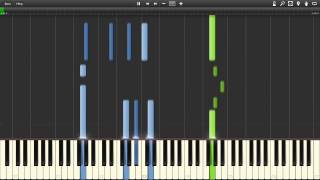 Marvin Gaye  Lets get it on Piano Synthesia [upl. by Beitch]