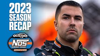 David Gravel  2023 World of Outlaws NOS Energy Drink Sprint Car Season Recap [upl. by Maidy]