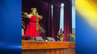 Kaonohikaumakaakeawe Lopes crowned Miss Aloha Hula 2024 [upl. by Acirderf]