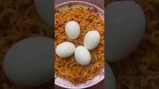 Carbonara ramen and egg food carbonara shortsfeed trending music [upl. by Keyte]