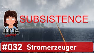 Stromerzeuger  Subsistence deutsch 32 [upl. by Oirretno]