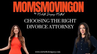 Choosing the Right Divorce Attorney Michelle Dempsey Interviews Hailee Zabrin [upl. by Drahnreb]