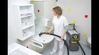 Hoe een stoomreiniger Karcher SGV 85 te gebruiken How to use an steamcleaner Karcher SGV 85 [upl. by Otte]