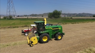 Tritikale silajı  John Deere 7380 [upl. by Belia]