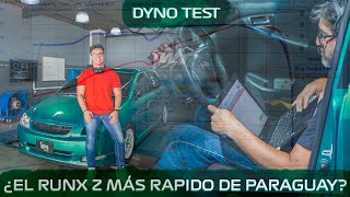 ¿RUNX Z DE 3XX HP l PRUEBA DE DYNO EN PARAGUAY [upl. by Novyart]