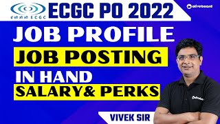 ECGC PO Job Profile  ECGC PO Posting Location  ECGC PO Salary Slip  ECGC PO 2022  Vivek Sir [upl. by Timoteo]