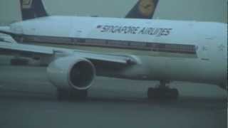 Singapore Airlines Early Morning Departure At Dubai Airport [upl. by Yerot854]