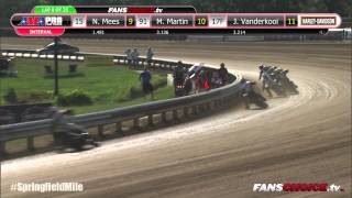 2015 Springfield Mile II – GNC1 Main Event Full Race – AMA Pro Flat Track [upl. by Tlevesor]