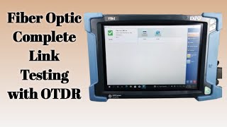 Comprehensive OTDR Testing of 203 km Optical Fiber Link  How to use OTDR amp Read the Trace  OTDR [upl. by Flavius]