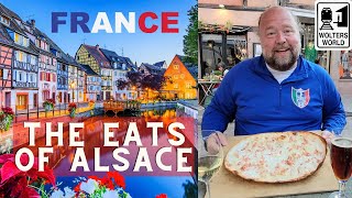 Traditional Alsace Food What to eat in the Alsace Region of France [upl. by Nylssej376]