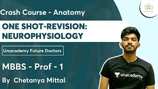 One ShotRevision Neurophysiology  Anatomy  MBBS Prof1 Unacademy Future Doctors lChetanya Mittal [upl. by Oah]