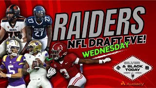 Raiders NFL Draft Eve Special  Raider Nation Mailbag [upl. by Enaht]